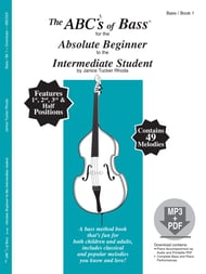 ABC'S OF BASS #1 ABSOLUTE BEGINNER BK/CD cover Thumbnail